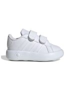 ADIDAS SPORTSWEAR Pantofi sport din piele ecologica cu velcro Grand Court 2.0 - Alb optic