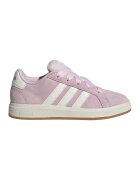 ADIDAS SPORTSWEAR Pantofi sport Grand Court 00s din piele intoarsa - Alb/Roz prafuit