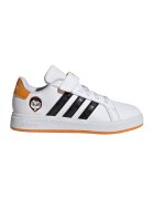 ADIDAS SPORTSWEAR Pantofi sport Grand Court - Alb/Negru/Portocaliu