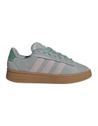 ADIDAS SPORTSWEAR Pantofi sport Grand Court Alpha 00s din piele intoarsa si material textil - Gri deschis/Verde pal