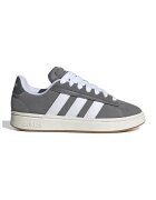 ADIDAS SPORTSWEAR Pantofi sport Grand Court Alpha de piele intoarsa - Alb/Maro taupe