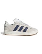 ADIDAS SPORTSWEAR Pantofi sport Grand Court Alpha de piele intoarsa - Albastru inchis/Bej deschis