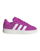 ADIDAS SPORTSWEAR Pantofi sport Grand Court Alpha de piele intoarsa ecologica - Alb/Roz fandango