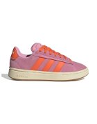 ADIDAS SPORTSWEAR Pantofi sport Grand Court Alpha de piele intoarsa ecologica - Fucsia/Portocaliu mandarina
