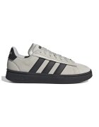 ADIDAS SPORTSWEAR Pantofi sport Grand Court Alpha de piele intoarsa - Negru/Gri deschis