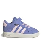 ADIDAS SPORTSWEAR Pantofi sport Grand Court cu velcro - Albastru lavanda/Roz
