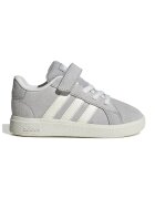ADIDAS SPORTSWEAR Pantofi sport Grand Court cu velcro - Gri/Alb murdar