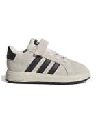 ADIDAS SPORTSWEAR Pantofi sport Grand Court cu velcro - Negru/Maro nisip