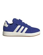 ADIDAS SPORTSWEAR Pantofi sport Grand Court din piele intoarsa cu captuseala din material sintetic - Alb/Albastru royal