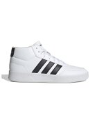 ADIDAS SPORTSWEAR Pantofi sport inalti din piele ecologica Breaknet - Negru/Alb optic