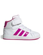 ADIDAS SPORTSWEAR Pantofi sport mid-high din piele ecologica Grand Court - Alb/Fucsia