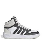 ADIDAS SPORTSWEAR Pantofi sport mid-high din piele ecologica Hoops - Alb/Negru stins