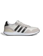 ADIDAS SPORTSWEAR Pantofi sport Run 60s 4.0 cu insertii de piele intoarsa - Alb fildes/Negru