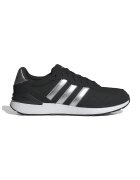 ADIDAS SPORTSWEAR Pantofi sport Run 60s cu insertii de piele intoarsa - Negru/Argintiu