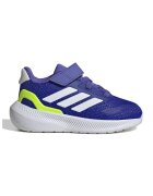 ADIDAS SPORTSWEAR Pantofi sport Run Falcon 5 din material textil cu velcro - Alb/Verde lime/Albastru