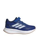 ADIDAS SPORTSWEAR Pantofi sport Runfalcon 5 din plasa cu logo si velcro - Albastru petrol/Crem