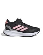 ADIDAS SPORTSWEAR Pantofi sport Runfalcon 5 din plasa cu logo si velcro - Negru/Roz pastel