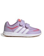 ADIDAS SPORTSWEAR Pantofi sport Tensaur Switch de piele ecologica cu velcro - Alb/Lila