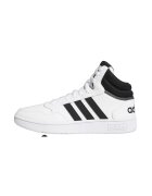 ADIDAS SPORTSWEAR Pantofi sport unisex mid-high Hoops 3.0 - Negru stins/Alb optic