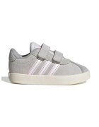 ADIDAS SPORTSWEAR Pantofi sport VL Court 3.0 cu inchidere velcro - Alb/Gri deschis