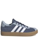 ADIDAS SPORTSWEAR Pantofi sport VL Court 3.0 de piele intoarsa - Alb/Albastru prafuit