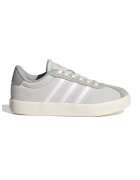 ADIDAS SPORTSWEAR Pantofi sport VL Court 3.0 de piele intoarsa - Alb/Gri deschis