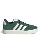 ADIDAS SPORTSWEAR Pantofi sport VL Court 3.0 de piele intoarsa - Alb/Verde