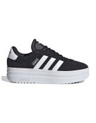 ADIDAS SPORTSWEAR Pantofi sport VL Court Bold flatform din piele intoarsa - Alb/Negru