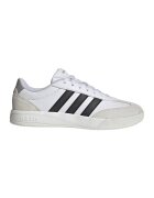 ADIDAS SPORTSWEAR Pantofi sport VL Court din piele ecologica cu garnituri din piele intoarsa - Negru/Gri deschis/Alb optic