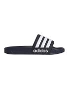 ADIDAS SPORTSWEAR Papuci cu logo Adilette - Alb/Bleumarin