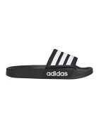ADIDAS SPORTSWEAR Papuci cu logo Adilette - Negru/Alb optic