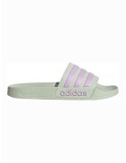 ADIDAS SPORTSWEAR Papuci cu logo Adilette - Verde pal/Lila