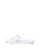 ADIDAS SPORTSWEAR Papuci cu talpa ergonomica Adilette - Alb optic/Argintiu