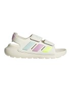 ADIDAS SPORTSWEAR Sandale cu logo si velcro Alta Swim - Alb fildes/Roz pastel/Verde menta
