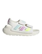 ADIDAS SPORTSWEAR Sandale cu talpa wedge si inchidere velcro Altaswim 2.0 - Alb fildes/Roz pastel/Verde menta