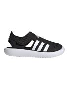 ADIDAS SPORTSWEAR Sandale cu varf inchis si logo - Negru