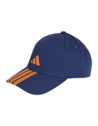 ADIDAS SPORTSWEAR Sapca de bumbac cu logo - Portocaliu/Albastru inchis