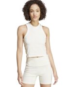ADIDAS SPORTSWEAR Top crop cu decolteu la baza gatului - Alb murdar