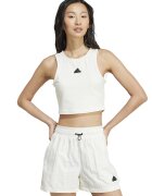 ADIDAS SPORTSWEAR Top crop cu logo - Alb/Negru