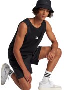 ADIDAS SPORTSWEAR Top cu decolteu rotund si logo - Alb/Negru