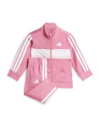 ADIDAS SPORTSWEAR Trening cu fermoar si model colorblock - Alb/Roz