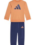ADIDAS SPORTSWEAR Trening cu imprimeu logo contrastant - Portocaliu pal/Bleumarin