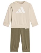 ADIDAS SPORTSWEAR Trening cu imprimeu logo contrastant - Verde masliniu/Crem
