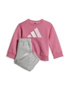 ADIDAS SPORTSWEAR Trening cu imprimeu logo - Gri melange/Roz