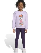 ADIDAS SPORTSWEAR Trening din amestec de bumbac cu design grafic - Negru/Portocaliu/Lila