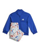 ADIDAS SPORTSWEAR Trening din amestec de bumbac cu imprimeu - Alb/Albastru royal