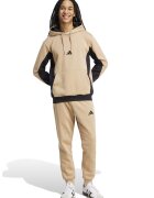ADIDAS SPORTSWEAR Trening din amestec de bumbac cu logo - Negru/Maro nisip