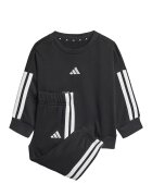 ADIDAS SPORTSWEAR Trening regular fit cu decolteu la baza gatului Essentials - Alb/Negru