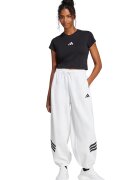 ADIDAS SPORTSWEAR Tricou crop din bumbac - Negru