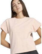 ADIDAS SPORTSWEAR Tricou cu decolteu la baza gatului - Roz pal